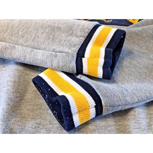 West Virginia Mountaineers Sweatshirt XXL WVU Colosseum Gray Crew Retro Y2K 90s - Picture 4 of 11